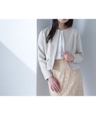 【ナチュラル ビューティー ベーシック/NATURAL BEAUTY BASIC】のフェイクスウェードペプラムブルゾン ライトベージュ|ID: prp329100004477718 ipo3291000000031993117