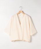 【ノーリーズ/NOLLEY'S】の《セットアップ可能》ノーカラー半袖ブルゾン オフホワイト|ID: prp329100004477771 ipo3291000000031985221