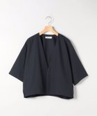 【ノーリーズ/NOLLEY'S】の《セットアップ可能》ノーカラー半袖ブルゾン ネイビー|ID: prp329100004477771 ipo3291000000031985223