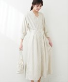 【ナチュラルクチュール/natural couture】のタックシャツワンピース イエロー|ID: prp329100004477839 ipo3291000000031963394