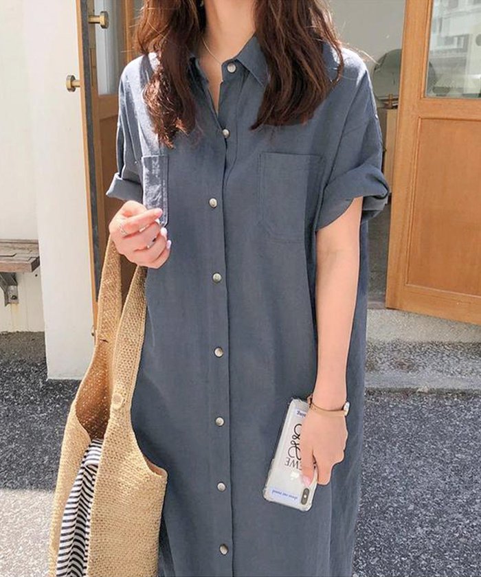 【ジュノア/JUNOAH】のリラックスマキシ丈シャツワンピース インテリア・キッズ・メンズ・レディースファッション・服の通販 founy(ファニー) https://founy.com/ ファッション Fashion レディースファッション WOMEN ワンピース Dress シャツワンピース Shirt Dresses マキシ Maxi リラックス Relax |ID: prp329100004477928 ipo3291000000031842444