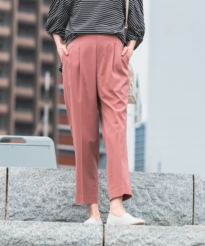 【グローバルワーク/GLOBAL WORK】のウツクシルエットDRYテーパードパンツ/986650 インテリア・キッズ・メンズ・レディースファッション・服の通販 founy(ファニー) https://founy.com/ ファッション Fashion レディースファッション WOMEN パンツ Pants サンダル Sandals シューズ Shoes ジップ Zip ジャケット Jacket ストレッチ Stretch スニーカー Sneakers センター Center 人気 Popularity フラット Flat フロント Front ベーシック Basic ポケット Pocket リラックス Relax ワイド Wide 夏 Summer |ID: prp329100004478012 ipo3291000000031993987