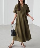 【ラナン/Ranan】のFILA ゆったりフレアーポロワンピース 人気、トレンドファッション・服の通販 founy(ファニー) ファッション Fashion レディースファッション Fashion for Women ワンピース Dresses シンプル Simple, Minimal ポケット Pocket, Pocket Detail ポロシャツ Polo Shirt, Collared Tee 夏 Summer 鹿の子 Piqué, Kanoko Fabric thumbnail カーキ|ID: prp329100004478064 ipo3291000000033503004
