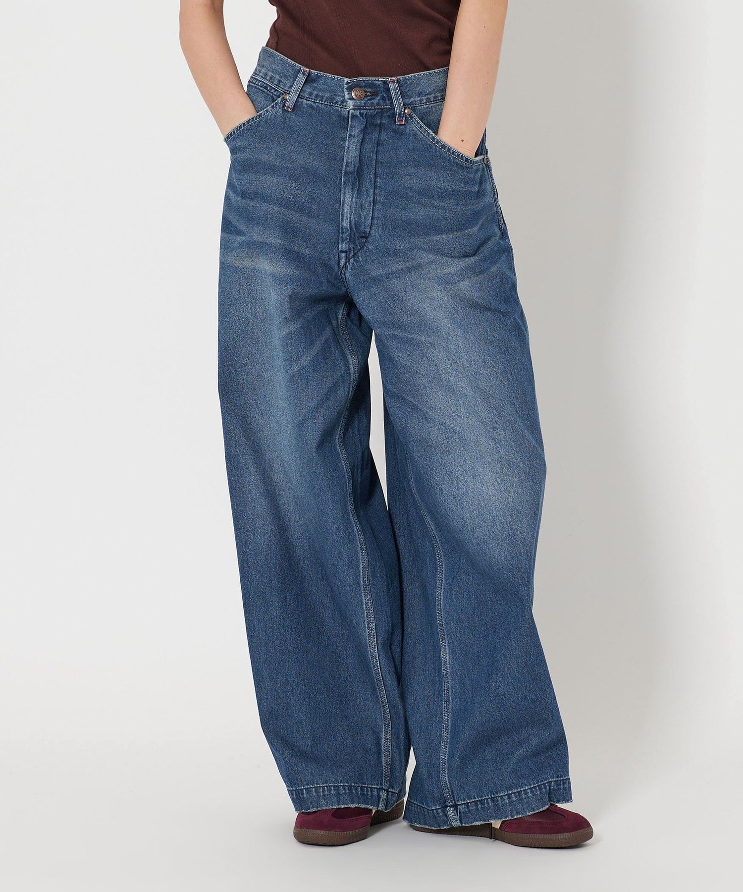 【ビューティ&ユース ユナイテッドアローズ/BEAUTY&YOUTH / UNITED ARROWS】の【別注】 BIG MAC ペインター デニムパンツ インテリア・キッズ・メンズ・レディースファッション・服の通販 founy(ファニー) 　ファッション　Fashion　レディースファッション　WOMEN　パンツ　Pants　デニムパンツ　Denim Pants　アメリカン　American　ヴィンテージ　Vintage　カットソー　Cut And Sew　今季　This Season　シンプル　Simple　セットアップ　Set Up　デニム　Denim　トレンド　Trend　定番　Standard　人気　Popularity　フェミニン　Feminine　別注　Special Order　ミックス　Mix　レース　Race　ワーク　Work　おすすめ　Recommend　COBALT|ID: prp329100004478289 ipo3291000000031992176
