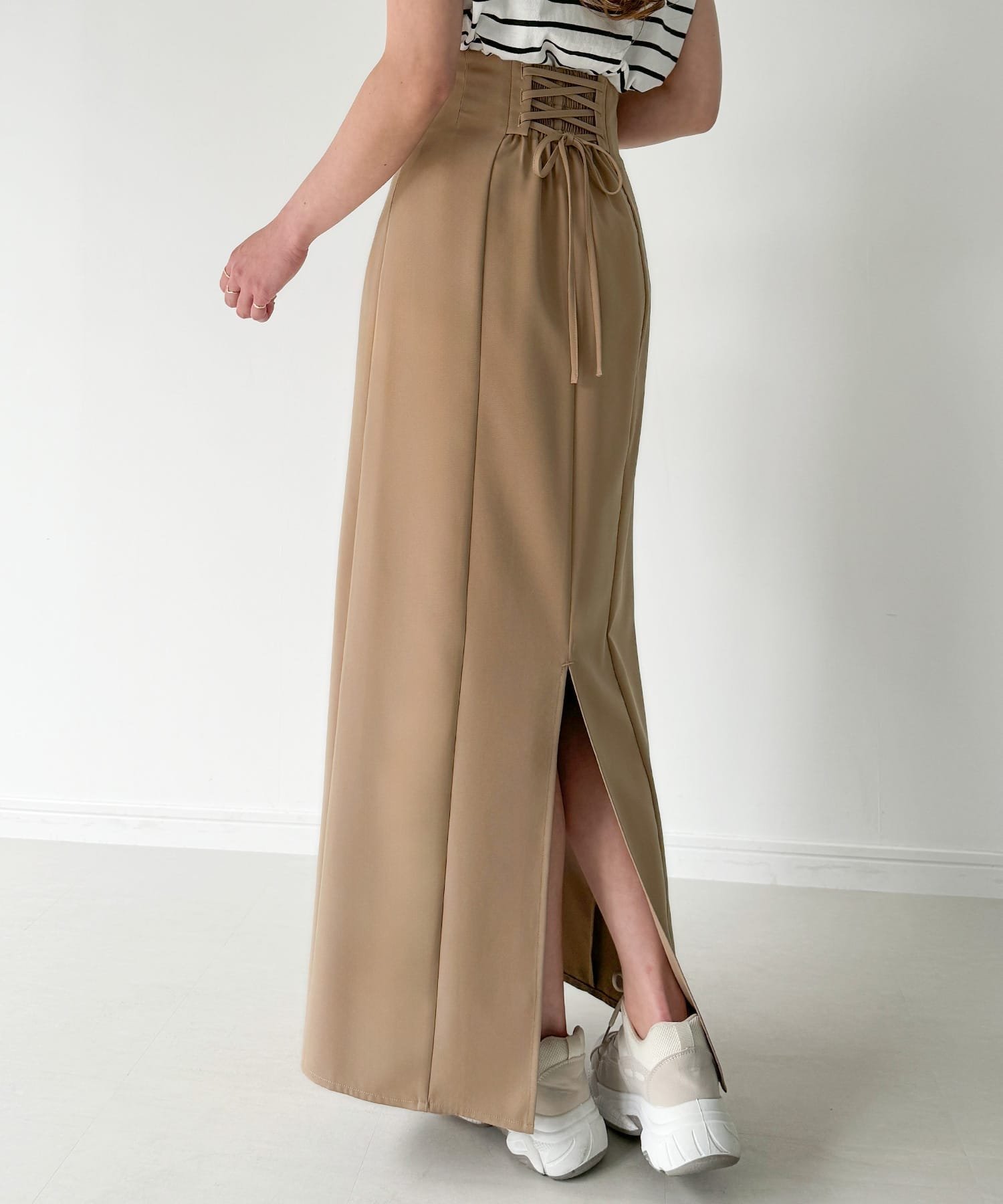 【ジュノア/JUNOAH】の【選べる】ハイウエストレースアップスカート(マーメイド/Iライン) インテリア・キッズ・メンズ・レディースファッション・服の通販 founy(ファニー) 　ファッション　Fashion　レディースファッション　Fashion for Women　スカート　Skirts　マーメイド　Mermaid, Fishtail Silhouette　Aモカ|ID: prp329100004478404 ipo3291000000034454351