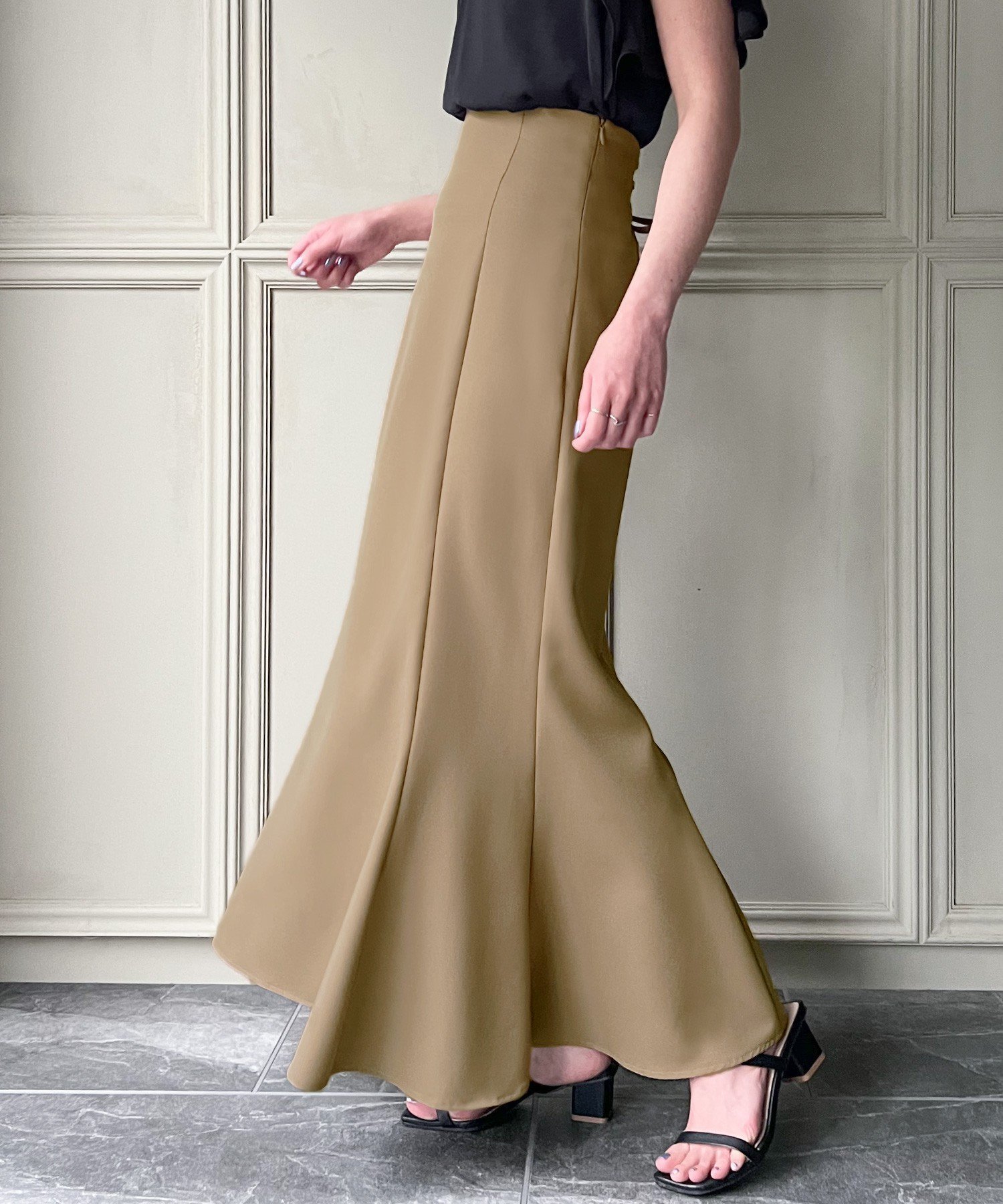 【ジュノア/JUNOAH】の【選べる】ハイウエストレースアップスカート(マーメイド/Iライン) インテリア・キッズ・メンズ・レディースファッション・服の通販 founy(ファニー) 　ファッション　Fashion　レディースファッション　Fashion for Women　スカート　Skirts　マーメイド　Mermaid, Fishtail Silhouette　モカ|ID: prp329100004478404 ipo3291000000034454359