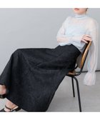 【ナチュラルクチュール/natural couture】のosonoフラワージャガードスカート ブラック|ID: prp329100004478461 ipo3291000000031935671