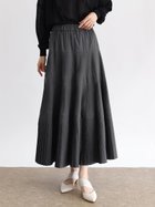 【ラシュッド/LASUD】のデザインプリーツスカート チャコールグレー|ID: prp329100004478466 ipo3291000000031923373