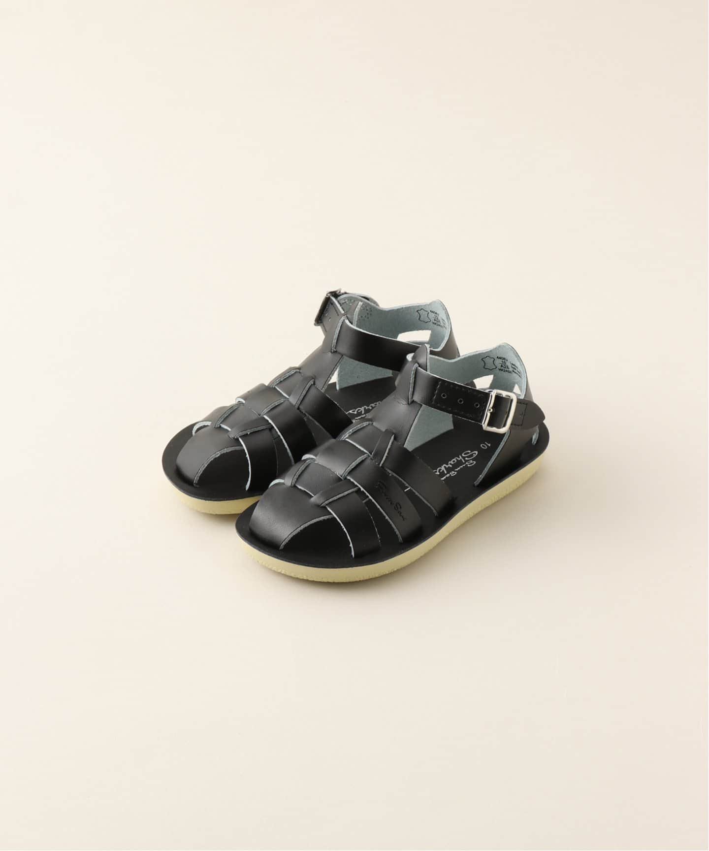 【イエナアンファン/IENA ENFANT / KIDS】の【SALT WATER/ソルトウォーター】SS Shark baby-kids(15cm-19cm) インテリア・キッズ・メンズ・レディースファッション・服の通販 founy(ファニー) 　ファッション　Fashion　キッズファッション　KIDS　クッション　Cushion　サッカー　Soccer　サンダル　Sandals　ブラック|ID: prp329100004478573 ipo3291000000032060308