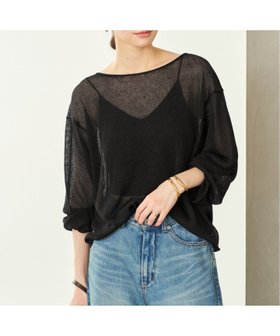 【プラージュ/Plage】の《追加》Li/Ny simple プルオーバー 人気、トレンドファッション・服の通販 founy(ファニー) ファッション Fashion レディースファッション WOMEN トップス・カットソー Tops/Tshirt プルオーバー Pullover インナー Inner コンパクト Compact シアー Sheer シンプル Simple リネン Linen ルーズ Loose 人気 Popularity 再入荷 Restock/Back In Stock/Re Arrival 夏 Summer |ID:prp329100004478607