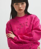 【アダム エ ロペ/ADAM ET ROPE'】の【VIOLETTE ROOM for ADAM ET ROPE 】 EMBROIDERY SWEATSHIRT ピンク(63)|ID: prp329100004478634 ipo3291000000031973056