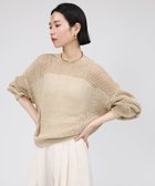 【バビロン/BABYLONE / KIDS】のシルクローゲージニット ベージュ55|ID: prp329100004478638 ipo3291000000031976343