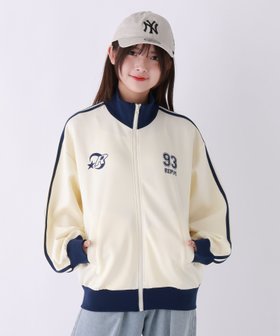 【レピピアルマリオ/repipi armario / KIDS】のルーズトラックジャケット 人気、トレンドファッション・服の通販 founy(ファニー) ファッション Fashion キッズファッション KIDS アウター Coat Outerwear /Kids インナー Inner キャミソール Camisole ジャケット Jacket ジャージ Jersey ソックス Socks タンク Tank デニム Denim ボトム Bottom ルーズ Loose ロング Long |ID:prp329100004478644