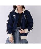 【レピピアルマリオ/repipi armario / KIDS】のルーズトラックジャケット 人気、トレンドファッション・服の通販 founy(ファニー) ファッション Fashion キッズファッション KIDS アウター Coat Outerwear /Kids インナー Inner キャミソール Camisole ジャケット Jacket ジャージ Jersey ソックス Socks タンク Tank デニム Denim ボトム Bottom ルーズ Loose ロング Long thumbnail ネイビー88|ID: prp329100004478644 ipo3291000000031828788