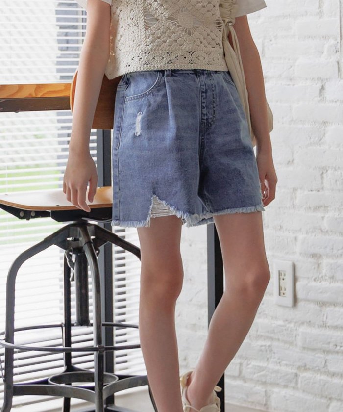 【グローバルワーク/GLOBAL WORK / KIDS】のGOODデニムアソートショートパンツ/キッズ/147416 インテリア・キッズ・メンズ・レディースファッション・服の通販 founy(ファニー) https://founy.com/ ファッション Fashion キッズファッション KIDS Children’s Clothing ボトムス Bottoms/Kids ガーリー Girly クラッシュ Crash ケミカル Chemical ショーツ Shorts ショート Short シンプル Simple ダメージ Damage デニム Denim パール Pearl ポケット Pocket リボン Ribbon 夏 Summer |ID: prp329100004478712 ipo3291000000032519129