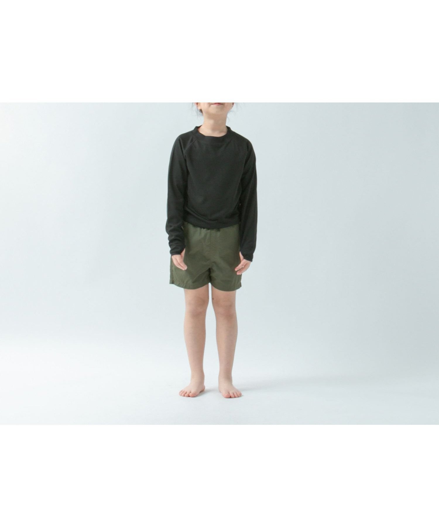 【ローリーズファーム/LOWRYS FARM / KIDS】のユニセットUPSWM インテリア・キッズ・メンズ・レディースファッション・服の通販 founy(ファニー) 　ファッション　Fashion　キッズファッション　KIDS　ショーツ　Shorts　ベーシック　Basic　ボトム　Bottom　夏　Summer　カーキ|ID: prp329100004478757 ipo3291000000031954664