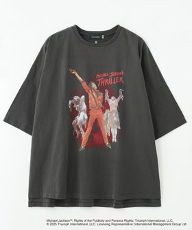 【ローズバッド/ROSE BUD】の【ROSE BUD別注】GOOD ROCK SPEED/Michael Jackson OVER SIZE T-shirt 人気、トレンドファッション・服の通販 founy(ファニー) ファッション Fashion レディースファッション WOMEN トップス・カットソー Tops/Tshirt シャツ/ブラウス Shirts/Blouses ロング / Tシャツ T-Shirts ヴィンテージ Vintage キャラクター Character グラフィック Graphic 今季 This Season ショート Short 人気 Popularity 別注 Special Order |ID:prp329100004478774