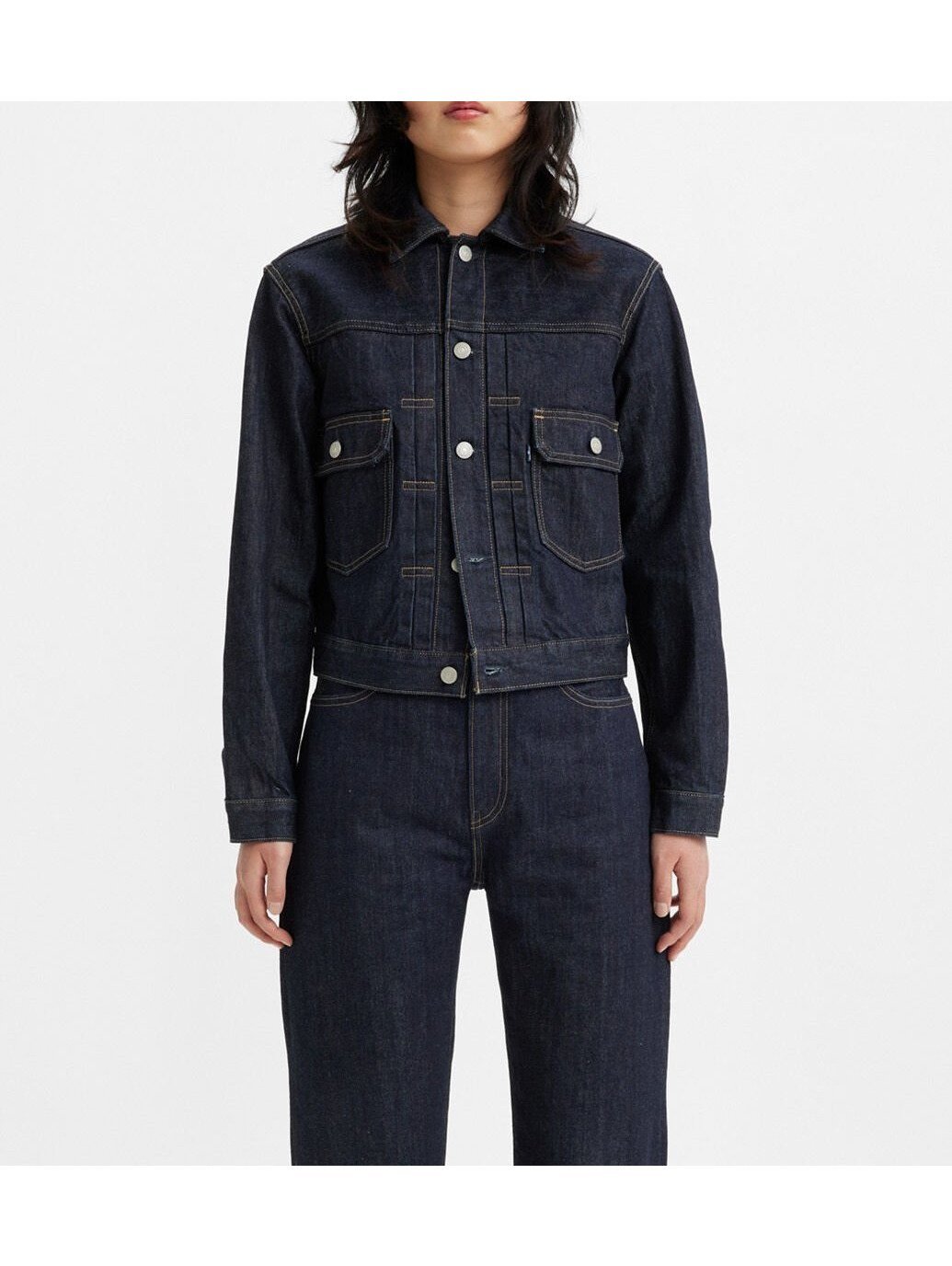 【リーバイス/Levis】のTYPEIIトラッカージャケット 人気、トレンドファッション・服の通販 founy(ファニー) 　ファッション　Fashion　レディースファッション　Fashion for Women　アウター　Coat / Outerwear Collection　レディースジャケット・軽アウター　Jackets　クラシック　Classic, Timeless Style　コレクション　Collection, Seasonal Line　デニム　Denim, Jeans Material　人気　Popular, Best Seller　日本製　Made In Japan　A/W・秋冬　Autumn/Winter　 other-1|ID: prp329100004479092 ipo3291000000031797652