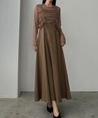 【ジュノア/JUNOAH】のルエレ ボレロセットキャミワンピース ダークベージュ|ID: prp329100004479263 ipo3291000000031990691