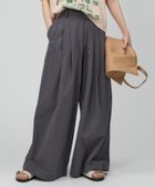 【バビロン/BABYLONE / KIDS】のウェザータックワイドパンツ 人気、トレンドファッション・服の通販 founy(ファニー) ファッション Fashion キッズファッション KIDS ボトムス Bottoms/Kids フレア Flare ワイド Wide thumbnail 【新色】チャコール18|ID: prp329100004479307 ipo3291000000031727701