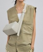 【サロン アダム エ ロペ/SALON adam et rope'】のレザーボックスショルダーバッグ グレー系(09)|ID: prp329100004479464 ipo3291000000032605727