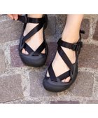 【キーン/KEEN】の(WOMEN)ZERRAPORT II / (レディース)ゼラポート ツー 人気、トレンドファッション・服の通販 founy(ファニー) ファッション Fashion レディースファッション WOMEN ウォッシャブル Washable クッション Cushion 軽量 Lightweight ストラップサンダル Strap Sandals フィット Fit ライニング Lining ラップ Wrap ラバー Rubber thumbnail BLACK/BLACK|ID: prp329100004479582 ipo3291000000032313358