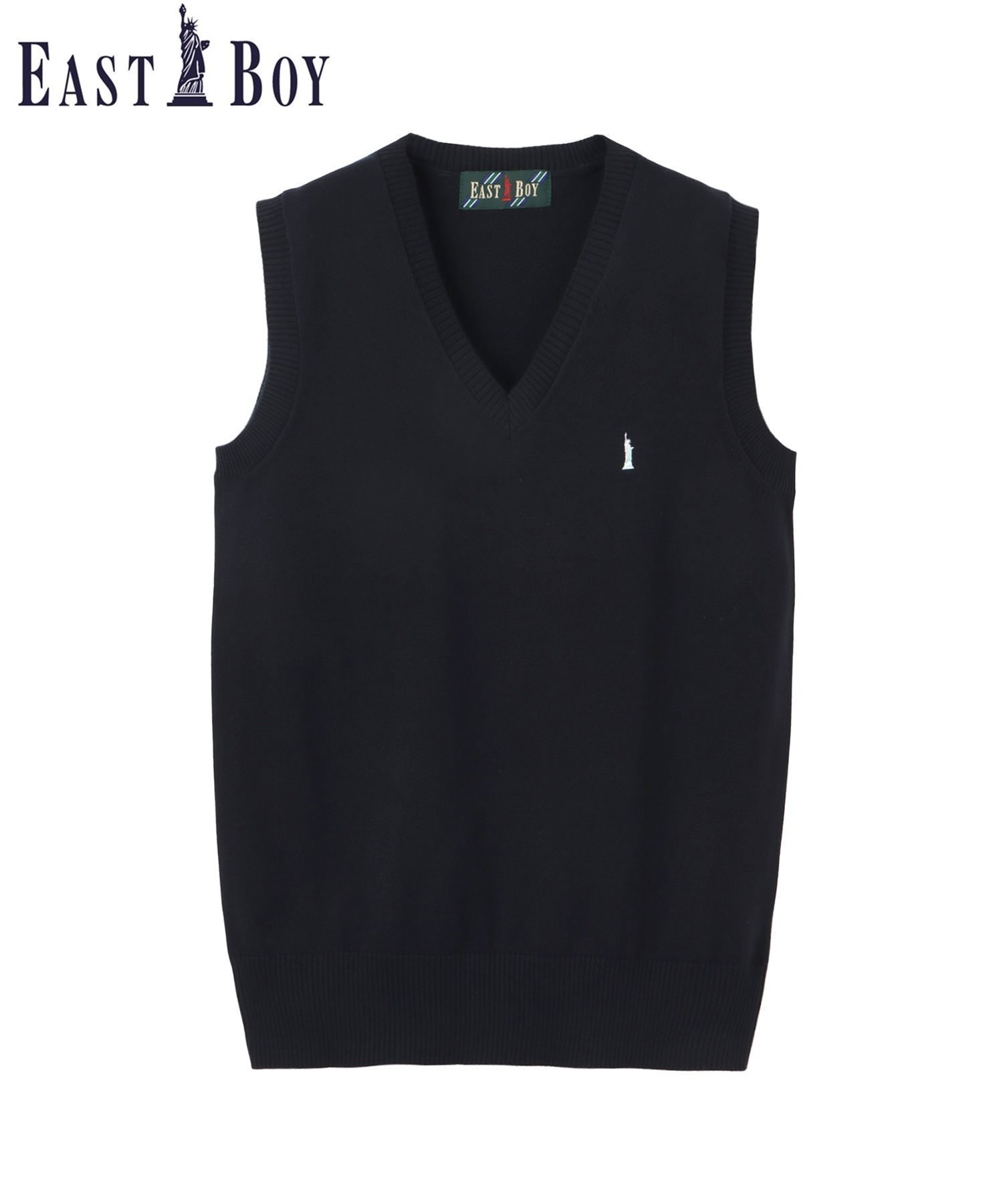 【イーストボーイ/EASTBOY】のベスト COOLMAX 綿 12G ミント女神 夏用 スクール ニット 制服 通学 中学生 高校生 人気、トレンドファッション・服の通販 founy(ファニー) 　ファッション　Fashion　レディースファッション　WOMEN　アウター　Coat Outerwear　トップス・カットソー　Tops/Tshirt　ニット　Knit Tops　ベスト/ジレ　Gilets/Vests　インナー　Inner　ハーフ　Half　バランス　Balance　ベスト　Vest　ポケット　Pocket　リボン　Ribbon　おすすめ　Recommend　夏　Summer　 other-1|ID: prp329100004479611 ipo3291000000031922773