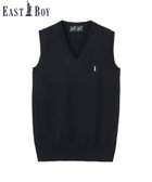 【イーストボーイ/EASTBOY】のベスト COOLMAX 綿 12G ミント女神 夏用 スクール ニット 制服 通学 中学生 高校生 人気、トレンドファッション・服の通販 founy(ファニー) ファッション Fashion レディースファッション WOMEN アウター Coat Outerwear トップス・カットソー Tops/Tshirt ニット Knit Tops ベスト/ジレ Gilets/Vests インナー Inner ハーフ Half バランス Balance ベスト Vest ポケット Pocket リボン Ribbon おすすめ Recommend 夏 Summer thumbnail ネイビー|ID: prp329100004479611 ipo3291000000031922776