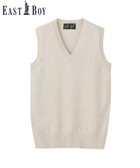 【イーストボーイ/EASTBOY】のベスト COOLMAX 綿 12G ミント女神 夏用 スクール ニット 制服 通学 中学生 高校生 人気、トレンドファッション・服の通販 founy(ファニー) ファッション Fashion レディースファッション WOMEN アウター Coat Outerwear トップス・カットソー Tops/Tshirt ニット Knit Tops ベスト/ジレ Gilets/Vests インナー Inner ハーフ Half バランス Balance ベスト Vest ポケット Pocket リボン Ribbon おすすめ Recommend 夏 Summer thumbnail オートミール|ID: prp329100004479611 ipo3291000000031922782
