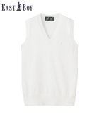 【イーストボーイ/EASTBOY】のベスト COOLMAX 綿 12G ミント女神 夏用 スクール ニット 制服 通学 中学生 高校生 人気、トレンドファッション・服の通販 founy(ファニー) ファッション Fashion レディースファッション WOMEN アウター Coat Outerwear トップス・カットソー Tops/Tshirt ニット Knit Tops ベスト/ジレ Gilets/Vests インナー Inner ハーフ Half バランス Balance ベスト Vest ポケット Pocket リボン Ribbon おすすめ Recommend 夏 Summer thumbnail オフホワイト|ID: prp329100004479611 ipo3291000000031922785