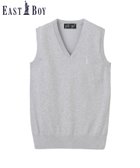 【イーストボーイ/EASTBOY】のベスト COOLMAX 綿 12G ミント女神 夏用 スクール ニット 制服 通学 中学生 高校生 人気、トレンドファッション・服の通販 founy(ファニー) ファッション Fashion レディースファッション WOMEN アウター Coat Outerwear トップス・カットソー Tops/Tshirt ニット Knit Tops ベスト/ジレ Gilets/Vests インナー Inner ハーフ Half バランス Balance ベスト Vest ポケット Pocket リボン Ribbon おすすめ Recommend 夏 Summer thumbnail ペールグレー|ID: prp329100004479611 ipo3291000000031922788