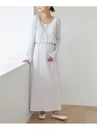 【ジェラート ピケ/gelato pique】のマタニティリブワンピース 人気、トレンドファッション・服の通販 founy(ファニー) ファッション Fashion レディースファッション WOMEN ワンピース Dress おすすめ Recommend カーディガン Cardigan キャミソール Camisole ギフト プレゼント Gift Present ドッキング Docking フェミニン Feminine ラベンダー Lavender ロング Long thumbnail LAV[071]|ID: prp329100004479703 ipo3291000000031623873