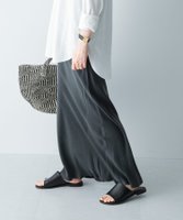【かぐれ/kagure / URBAN RESEARCH】の『2サイズ展開』キュプラスカート 人気、トレンドファッション・服の通販 founy(ファニー) ファッション Fashion レディースファッション WOMEN スカート Skirt キュプラ Cupra スウェット Sweat スリット Slit ポケット Pocket エレガント 上品 Elegant |ID:prp329100004479741