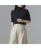 【デミルクス ビームス/Demi-Luxe BEAMS】の【別注】SLOANE / 18ゲージ 天竺 タートルネック ニット BLACK|ID: prp329100004479782 ipo3291000000031994082
