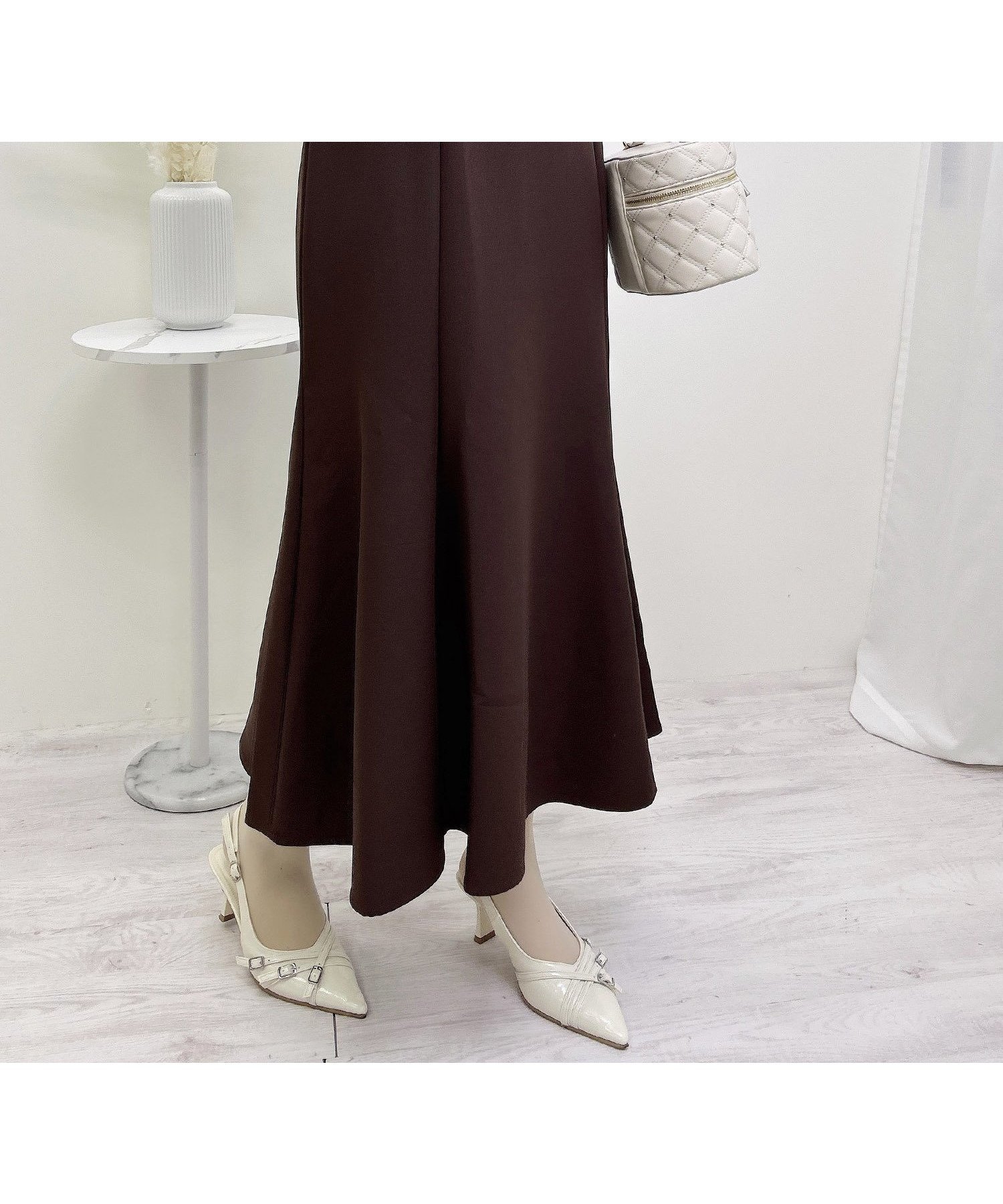 【イング/INGNI】のINGNI/BackレースUPマーメイドSK インテリア・キッズ・メンズ・レディースファッション・服の通販 founy(ファニー) 　ファッション　Fashion　レディースファッション　WOMEN　スカート　Skirt　シンプル　Simple　チェック　Check　フィット　Fit　マーメイド　Mermaid　レース　Race　ロング　Long　無地　Plain Color　ブラウン|ID: prp329100004479827 ipo3291000000031750976