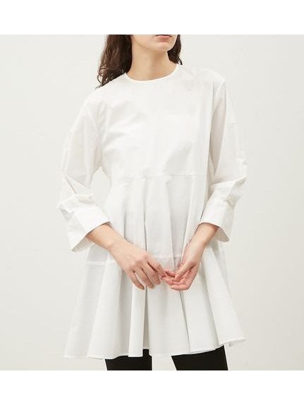 【ミラオーウェン/Mila Owen】の前後2WAYティアードフレアチュニック 人気、トレンドファッション・服の通販 founy(ファニー) 　ファッション　Fashion　レディースファッション　WOMEN　トップス・カットソー　Tops/Tshirt　シンプル　Simple　チュニック　Tunic　ティアード　Tiered　バランス　Balance　フレア　Flare　フロント　Front　エレガント 上品　Elegant　羽織　Haori　 other-1|ID: prp329100004479875 ipo3291000000031693938