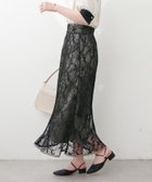 【ナチュラルクチュール/natural couture】のosono長さ変えれるパイピングレーススカート ブラック|ID: prp329100004479920 ipo3291000000031839773