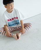 【ローリーズファーム/LOWRYS FARM / KIDS】のボーダーリブレギンス オレンジ×グレー|ID: prp329100004479928 ipo3291000000031935659