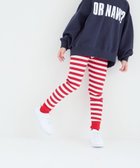 【ローリーズファーム/LOWRYS FARM / KIDS】のボーダーリブレギンス レッド35|ID: prp329100004479928 ipo3291000000031935662