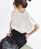 【シップス フォー ウィメン/SHIPS】のquaranciel 洗濯機可能 ライト ポンチ コンパクト フレンチスリーブ TEE オフホワイト|ID: prp329100004479984 ipo3291000000031982919