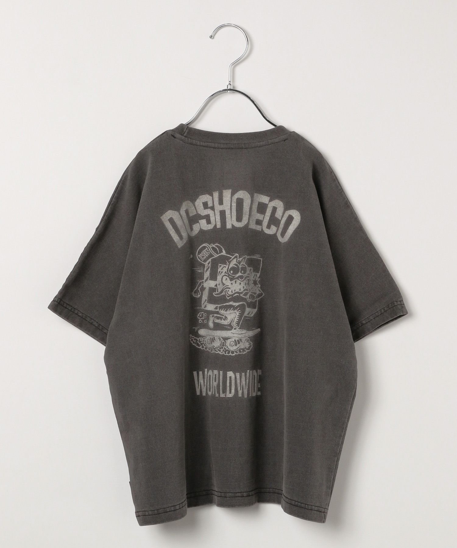 【ベイフロー/BAYFLOW / KIDS】の【DCSHOES(ディーシーシューズ)】別注グラフィックT(KIDS) インテリア・キッズ・メンズ・レディースファッション・服の通販 founy(ファニー) 　ファッション　Fashion　キッズファッション　KIDS　ヴィンテージ　Vintage　グラフィック　Graphic　シューズ　Shoes　ショルダー　Shoulder　ドロップ　Drop　パフォーマンス　Performance　ブロック　Block　ボーダー　Border　別注　Special Order　半袖　Short Sleeve　おすすめ　Recommend　ビジネス 仕事 通勤　Business　チャコール18|ID: prp329100004480020 ipo3291000000031969385