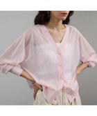 【サロン アダム エ ロペ/SALON adam et rope'】のブライトラメシアーカーディガン 一部WEB限定カラー 人気、トレンドファッション・服の通販 founy(ファニー) ファッション Fashion レディースファッション WOMEN トップス・カットソー Tops/Tshirt カーディガン Cardigans カーディガン Cardigan シアー Sheer スリーブ Sleeve バランス Balance thumbnail ピンク(63)|ID: prp329100004480096 ipo3291000000031738142