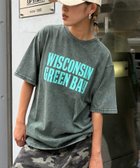【チャオパニックティピー/CIAOPANIC TYPY】の【UNISEX】アシッドウォッシュ加工ロゴTEE 人気、トレンドファッション・服の通販 founy(ファニー) ファッション Fashion レディースファッション Fashion for Women ユニセックス Unisex, Genderless おすすめ Recommended / Our Picks ウォッシュ Washed Finish カーゴパンツ Cargo Pants, Utility Pants スウェット / スエット Sweatshirt, Sweatwear フリル Frill, Ruffle プリント Print, Printed Pattern ワイド Wide, Wide Fit ヴィンテージ Vintage Style thumbnail グリーン|ID: prp329100004480233 ipo3291000000033297718