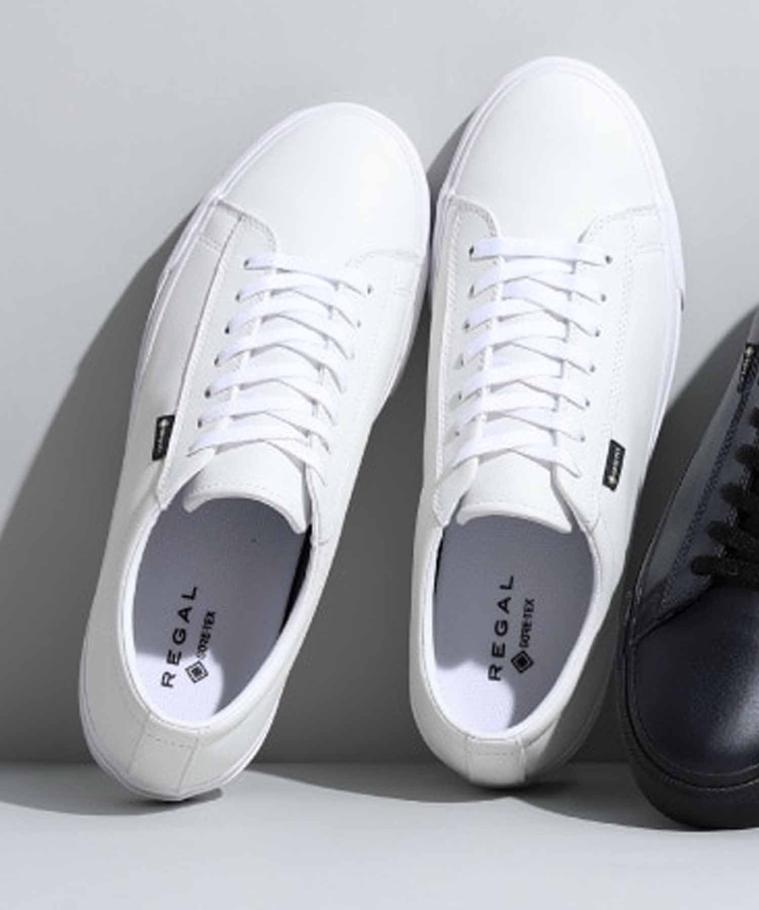 【リーガル フットコミュニティ/REGAL FOOT COMMUNITY / MEN】のREGAL 55GL ローカットスニーカー GORE-TEX フットウェア ホワイト スニーカー リーガル インテリア・キッズ・メンズ・レディースファッション・服の通販 founy(ファニー) 　ファッション　Fashion　メンズファッション　MEN　シューズ・靴　Shoes/Men　スニーカー　Sneakers　アウトドア　Outdoor　クッション　Cushion　シンプル　Simple　スニーカー　Sneakers　ホワイト|ID: prp329100004480240 ipo3291000000031995294