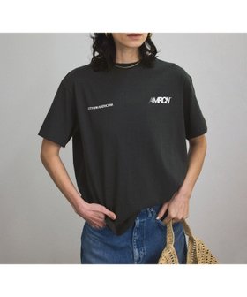 【サロン アダム エ ロペ/SALON adam et rope'】の【Americana(アメリカーナ)】ラフィー丸胴 プリントT 人気、トレンドファッション・服の通販 founy(ファニー) ファッション Fashion レディースファッション WOMEN プリント Print |ID:prp329100004480373