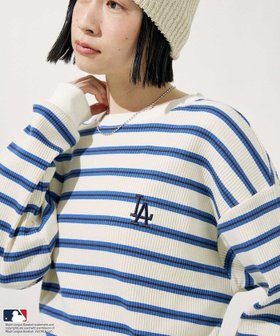 【フリークスストア/FREAK'S STORE】のMLB マルチボーダーリブロンT 25SS 人気、トレンドファッション・服の通販 founy(ファニー) ファッション Fashion レディースファッション WOMEN トップス・カットソー Tops/Tshirt ロング / Tシャツ T-Shirts 2025年 2025 2025春夏・S/S Ss,Spring/Summer,2025 おすすめ Recommend シンプル Simple スペシャル Special ブルゾン Blouson ボーダー Border ワンポイント One Point 夏 Summer 春 Spring S/S・春夏 Ss・Spring/Summer |ID:prp329100004480388