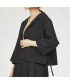 【アバハウスマヴィ/abahouse mavie】の【セットアップ対応】サッカーボーダーショートシャツジャケット ブラック|ID: prp329100004480596 ipo3291000000032389754