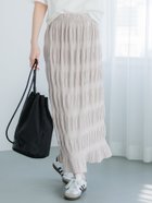 【コカ/COCA】のイレギュラープリーツスカート 人気、トレンドファッション・服の通販 founy(ファニー) ファッション Fashion レディースファッション WOMEN スカート Skirt プリーツスカート Pleated Skirts ストレッチ Stretch ストレート Straight スリット Slit プリーツ Pleats ポケット Pocket ロング Long エレガント 上品 Elegant 2025年 2025 2025春夏・S/S Ss,Spring/Summer,2025 thumbnail Lt.gray|ID: prp329100004480992 ipo3291000000031855524