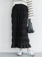 【コカ/COCA】のイレギュラープリーツスカート 人気、トレンドファッション・服の通販 founy(ファニー) ファッション Fashion レディースファッション WOMEN スカート Skirt プリーツスカート Pleated Skirts ストレッチ Stretch ストレート Straight スリット Slit プリーツ Pleats ポケット Pocket ロング Long エレガント 上品 Elegant 2025年 2025 2025春夏・S/S Ss,Spring/Summer,2025 thumbnail Black|ID: prp329100004480992 ipo3291000000031855526
