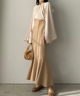 【ジュノア/JUNOAH】のハイウエストマーメイドスカート 人気、トレンドファッション・服の通販 founy(ファニー) ファッション Fashion レディースファッション WOMEN スカート Skirt |ID:prp329100004481024